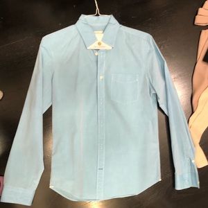 Gap sky blue button down size S